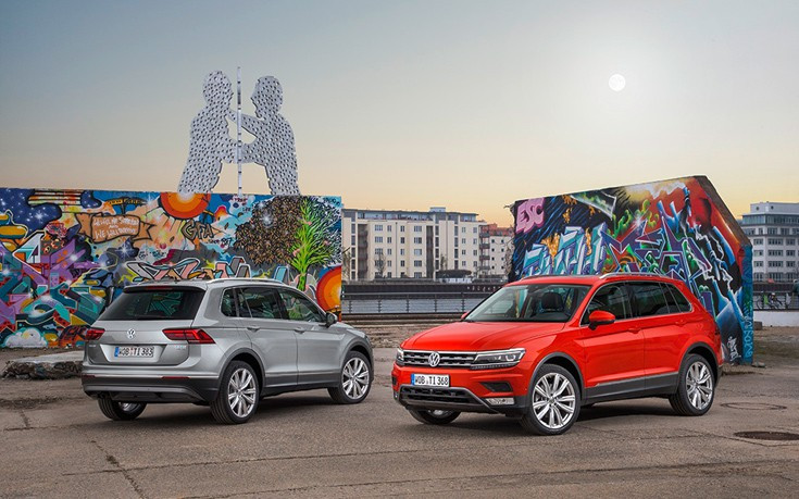 Η δεύτερη γενιά του Volkswagen Tiguan κάνει ντεμπούτο στην Ελλάδα