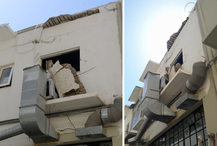 Έπεσαν από μπαλκόνι τρεις οικοδόμοι στην Κρήτη