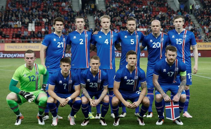 Η ομάδα της Ισλανδίας