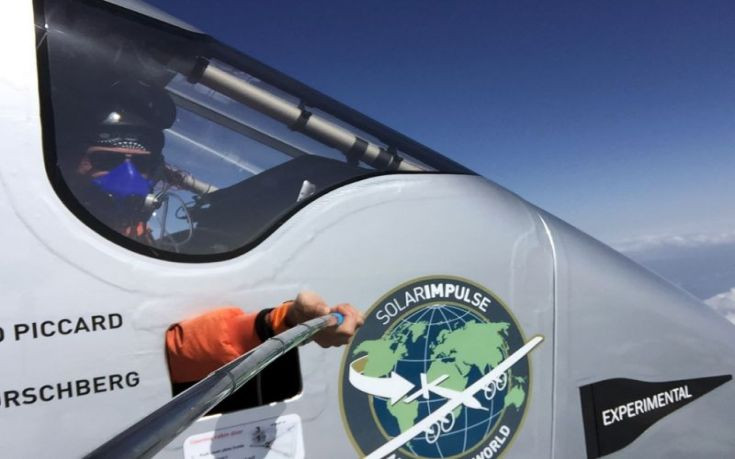 Το Solar Impulse 2 πέρασε πάνω από το Άγαλμα της Ελευθερίας