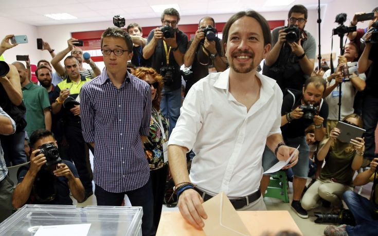 Δεύτερο κόμμα οι Podemos σύμφωνα με τα exit polls