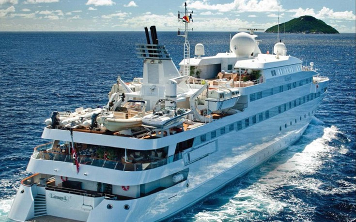 Το σκάφος που κοστίζει 700.000 ευρώ την εβδομάδα