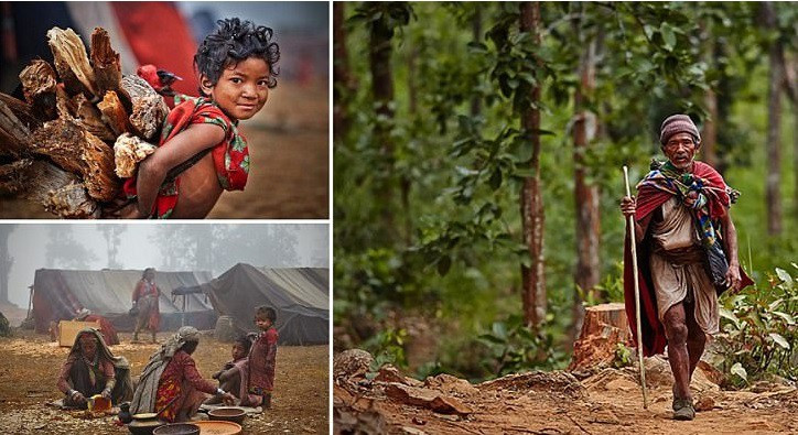 Η νομαδική φυλή Raute που ζει πρωτόγονα βαθιά στα δάση του Νεπάλ