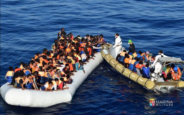 Frontex: Συνεχίζονται οι αυξημένες μεταναστευτικές ροές προς την Ιταλία