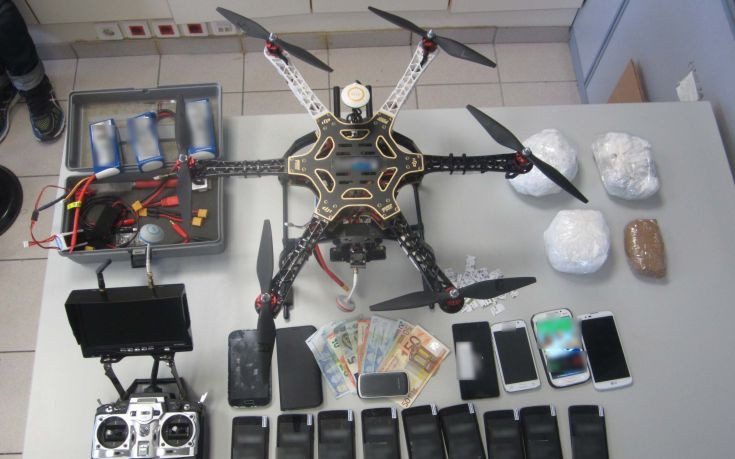 Ναρκωτικά στις φυλακές Λάρισας με τη βοήθεια… drone