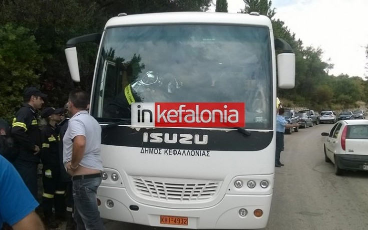 Οδηγός λεωφορείου στην Κεφαλονιά πέθανε ενώ οδηγούσε