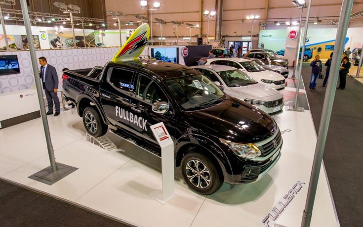Το FIAT Fullback χορηγός σε αγώνα ιστιοσανίδας