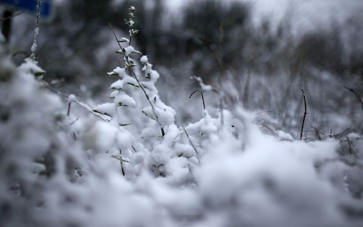 Σφοδρή χιονοθύελλα πλήττει το Βόρειο Αιγαίο