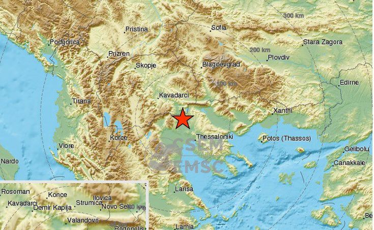 Κουνήθηκαν Θεσσαλονίκη και Πέλλα από τον σεισμό στο Κιλκίς
