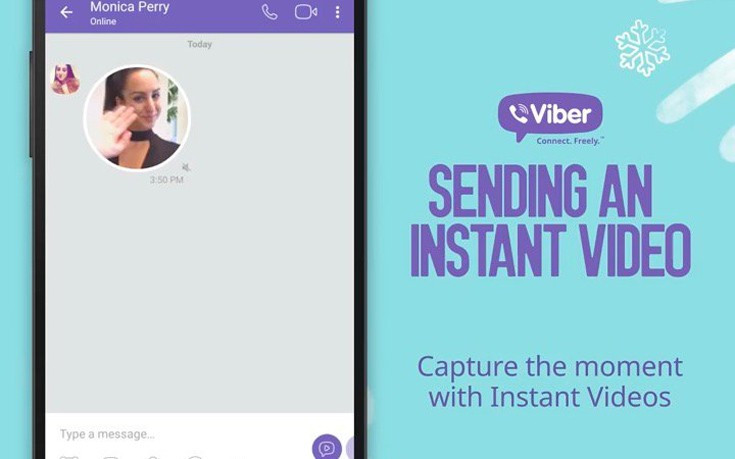 Τα βίντεο-μηνύματα καταφτάνουν και στο Viber