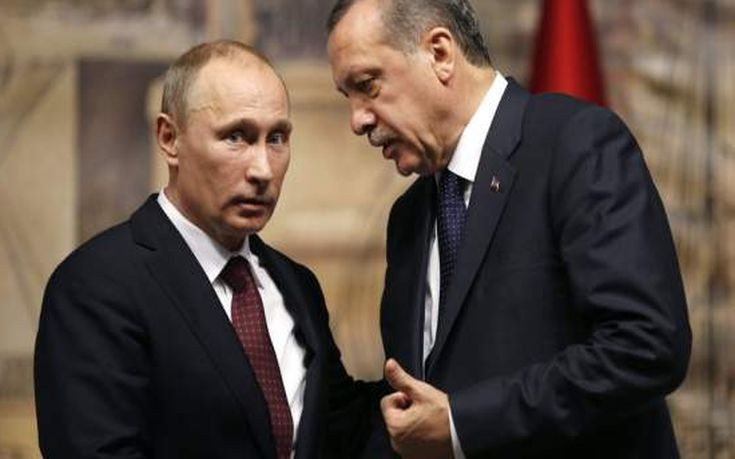 Ενίσχυση της συνεργασίας για τη Συρία επιθυμούν Ερντογάν και Πούτιν