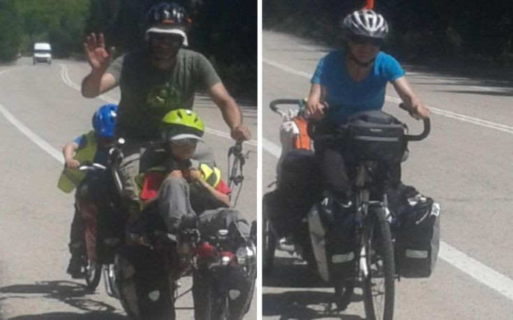 Γαλλία-Δελφοί μέσω Διστόμου… οικογενειακώς με ποδήλατα
