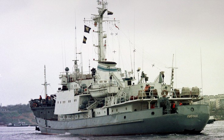 Βυθίστηκε το ρωσικό πολεμικό πλοίο που συγκρούστηκε με φορτηγό στη Μαύρη Θάλασσα