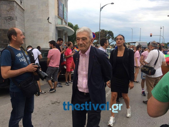Στην κεφαλή του Thessaloniki Pride ο Γιάννης Μπουτάρης