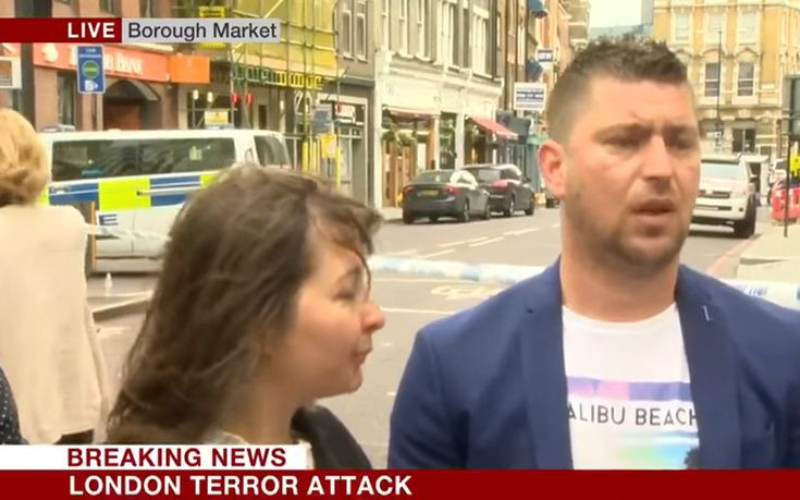 Ο ηρωικός φούρναρης που έσωσε 20 ανθρώπους κατά τη διάρκεια της επίθεσης στο Λονδίνο