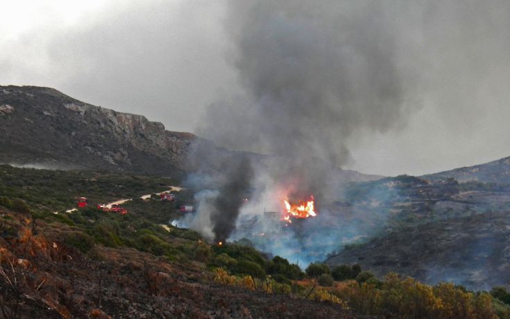 Οικονομική ενίσχυση στο Δήμο Κυθήρων για αποκατάσταση από την πρόσφατη πυρκαγιά