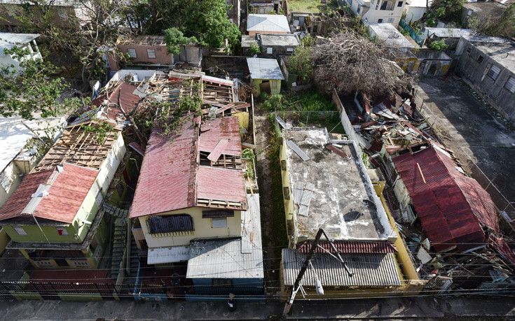Στους 44 αυξήθηκαν οι νεκροί εξαιτίας του κυκλώνα Μαρία στο Πουέρτο Ρίκο