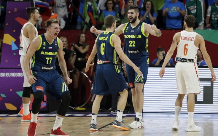 Ομάδα-όνειρο η Σλοβενία προκρίθηκε στον τελικό του Eurobasket