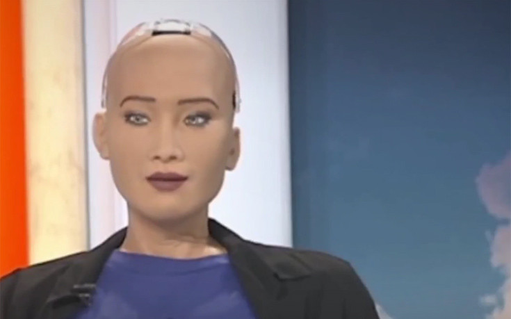 Ρομπότ «τη λέει» στους ανθρώπους σε ζωντανό τηλεοπτικό πρόγραμμα