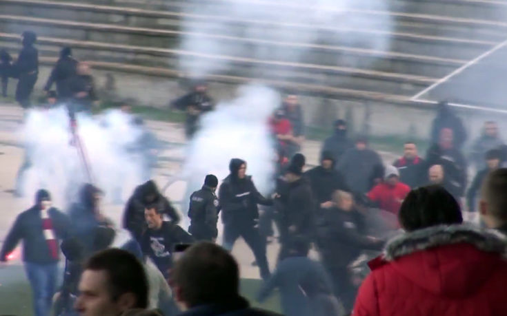 Ξύλο μεταξύ οπαδών σε αγώνα του βουλγαρικού πρωταθλήματος