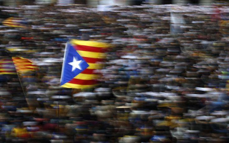 Στους δρόμους της Βαρκελώνης κατά της ανεξαρτησίας της Καταλονίας