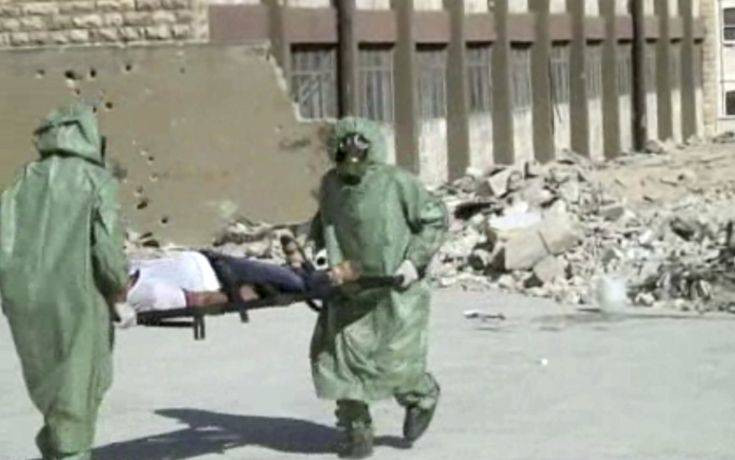 Οι Ρωσοι βρήκαν αποθήκη με ουσίες παρασκευής χημικών όπλων στη Ντούμα