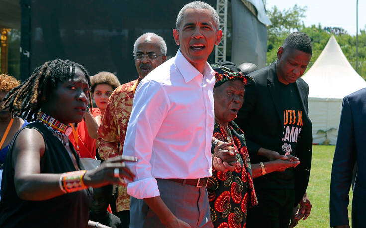 Στην Κένυα οικογενειακώς ο Μπαράκ Ομπάμα