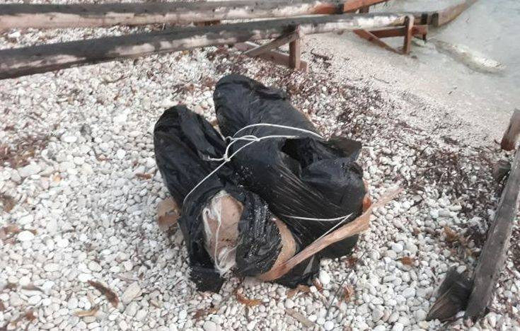 Βρέθηκαν 52 κιλά κάνναβης σε πλαστικές σακούλες στην Κεφαλονιά