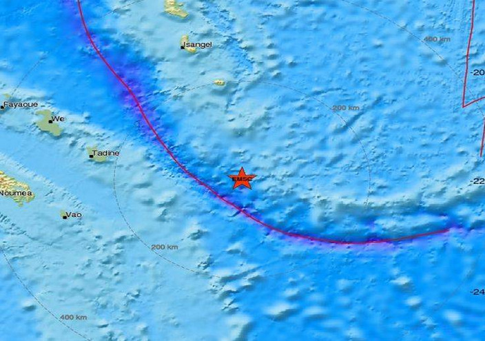 Προειδοποίηση για τσουνάμι σε Νέα Καληδονία και νησιά Φίτζι