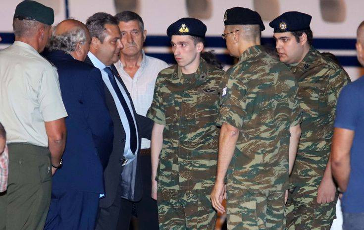 «Αναθέρμανση των ελληνοτουρκικών σχέσεων μετά την απελευθέρωση των στρατιωτικών»