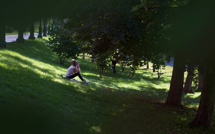 Δεν μπορείτε να αγκαλιάσετε έναν άνθρωπο; Αγκαλιάστε ένα δέντρο