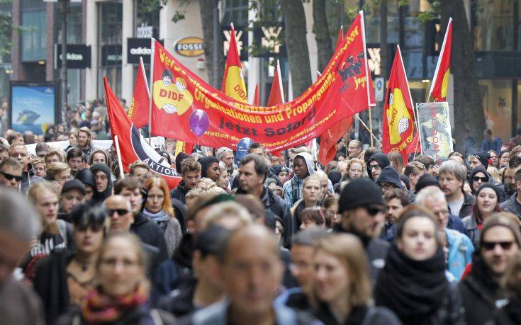 Νέα διαδήλωση από ακροδεξιούς και αντιφασίστες στο Κέμνιτς
