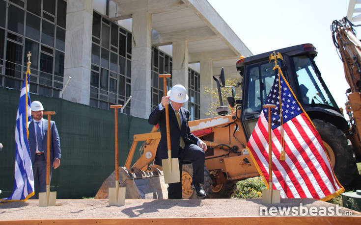 Ανακαίνιση στο παλιό κτίριο της πρεσβείας των ΗΠΑ