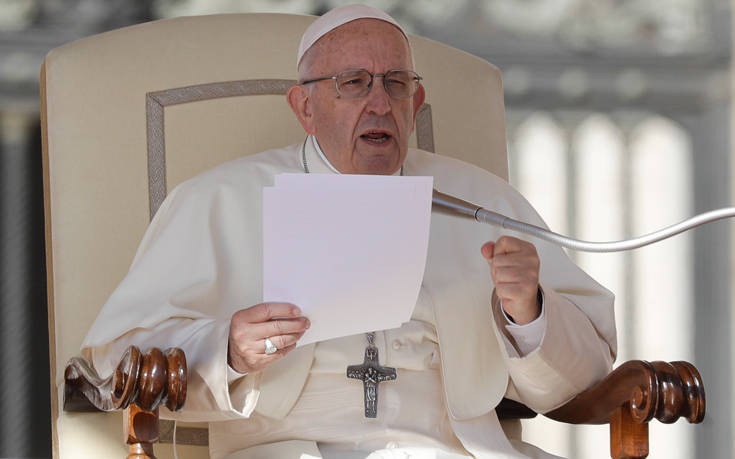 Έκκληση για αυτοσυγκράτηση απευθύνει σε Ουάσινγκτον και Τεχεράνη ο πάπας Φραγκίσκος