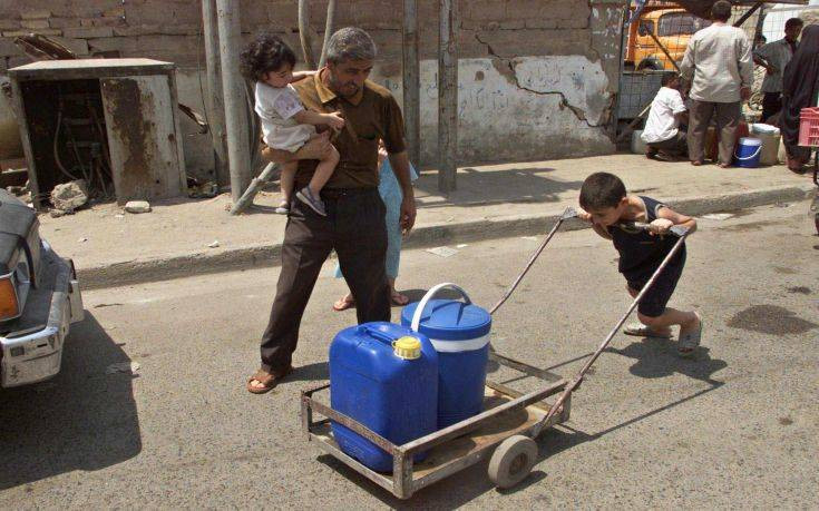 Μαζική η δηλητηρίαση από μολυσμένο νερό στο Ιράκ