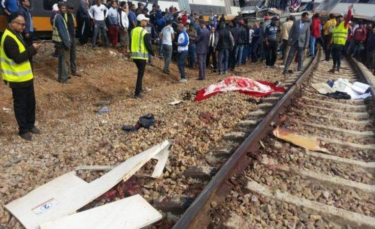 Τουλάχιστον έξι νεκροί από τον εκτροχιασμό τρένου στο Μαρόκο