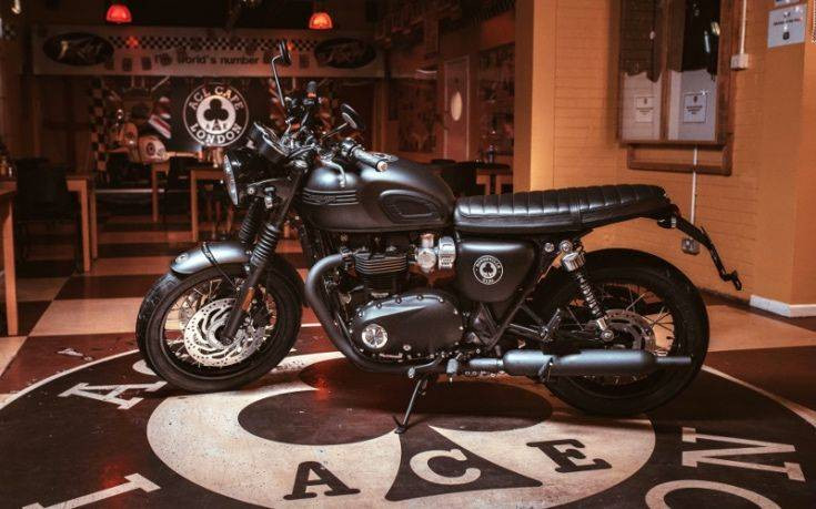 Η Triumph αποτίει φόρο τιμής στο θρυλικό Ace Cafe