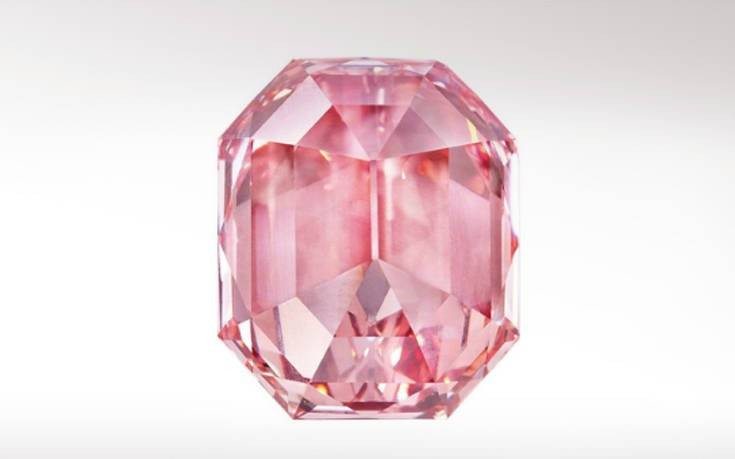 Σε τιμή &#8211; ρεκόρ 44,3 εκατ. ευρώ πουλήθηκε το διαμάντι «Pink Legacy»