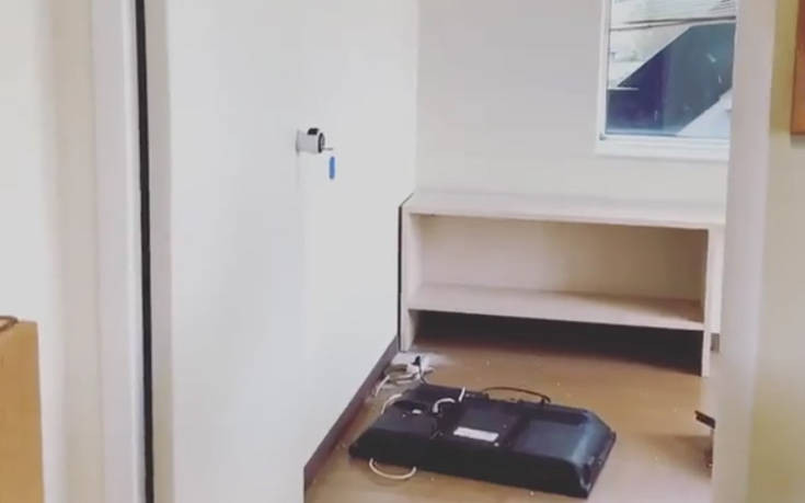 Το βίντεο της Εύας Αντωνοπούλου από τα γραφεία του ΣΚΑΪ