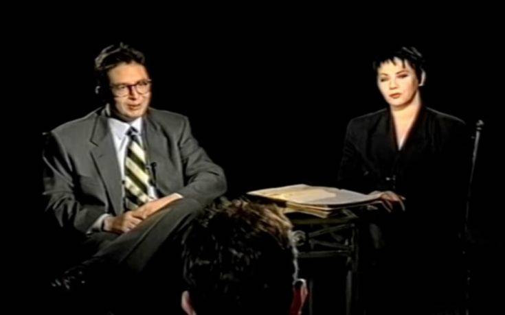 Ο Θέμος συναντά τηλεοπτικά τη Μαλβίνα το 1992