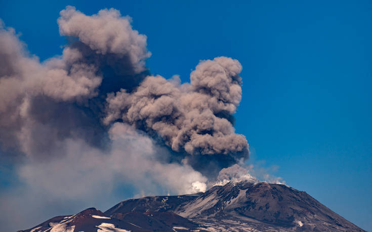 Το ηφαίστειο της Αίτνας «ξύπνησε»