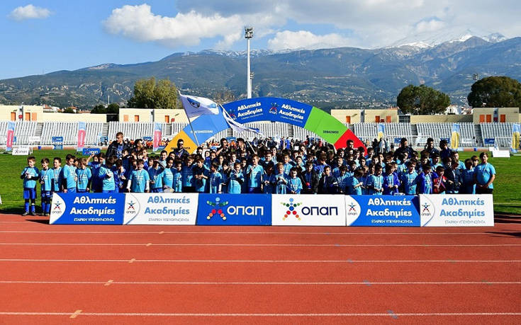 Διήμερη γιορτή του αθλητισμού στην Πάτρα στο Φεστιβάλ Αθλητικών Ακαδημιών ΟΠΑΠ