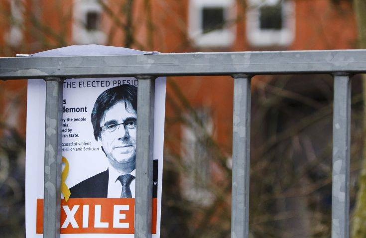 Ο Πουτζντεμόν επικεφαλής της λίστας του αυτονομιστικού κόμματος της Καταλονίας στις Ευρωεκλογές