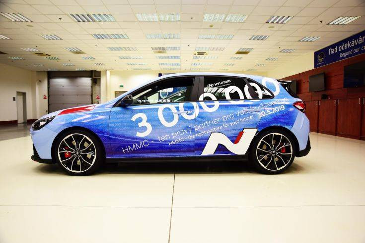 Η Hyundai γιορτάζει την παραγωγή 3.000.000 οχημάτων στην Τσεχία