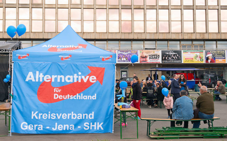 Γερμανία: Δεύτερη δύναμη σε εθνικό επίπεδο το ακροδεξιό κόμμα ΑfD, σύμφωνα με δημοσκόπηση