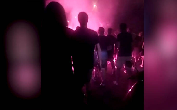 Ιταλία: Ναζιστικό πάρτι ανόδου από τους οπαδούς της Ελλάς Βερόνα