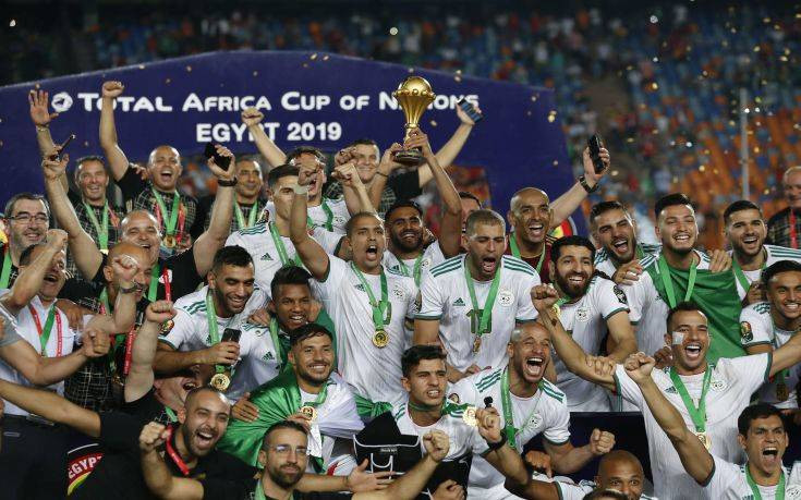 Η Αλγερία σήκωσε την κούπα του Κόπα Αφρικα