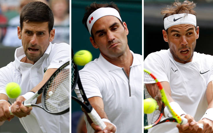 Οι «Βig 3» στη μάχη για τον μεγάλο τελικό του Wimbledon