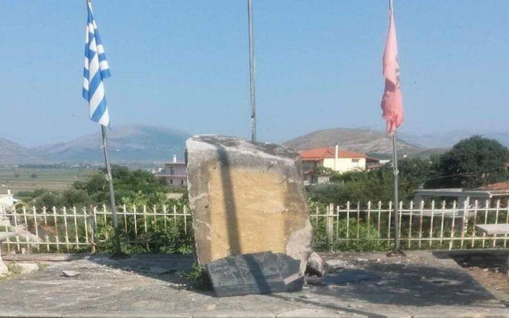 Ανατίναξαν το μνημείο του Θύμιου Λιώλη στην Αλβανία, αντιδρά έντονα η Ελλάδα
