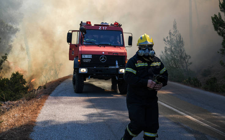 Υψηλός κίνδυνος πυρκαγιάς σε Στερεά Ελλάδα, Λακωνία και Κύθηρα σήμερα Σάββατο 17 Σεπτεμβρίου
